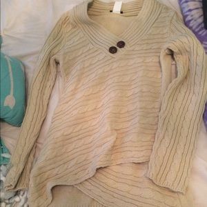 ⚜️ Tan button sweater ⚜️